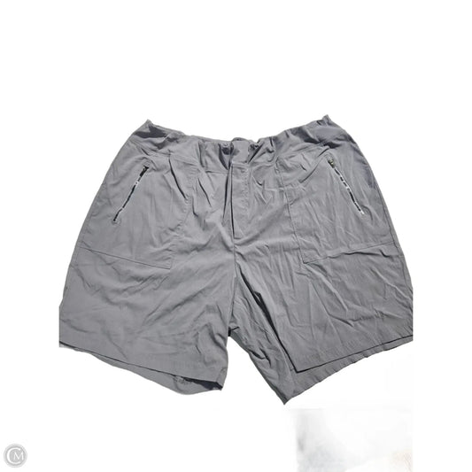 Athletic Shorts By Athleta In Grey, Size: 3x