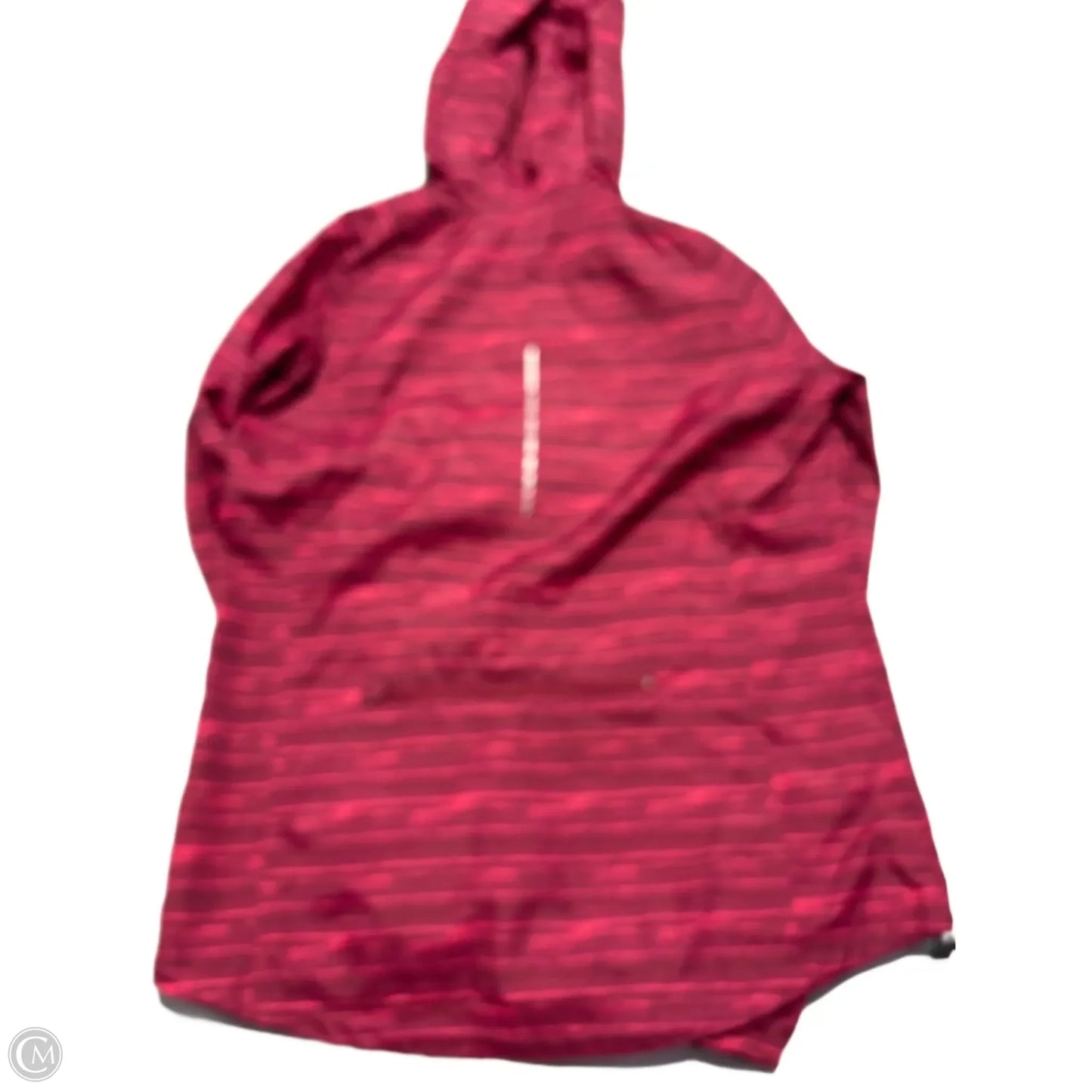 Athletic Jacket By Asics In Pink, Size: M