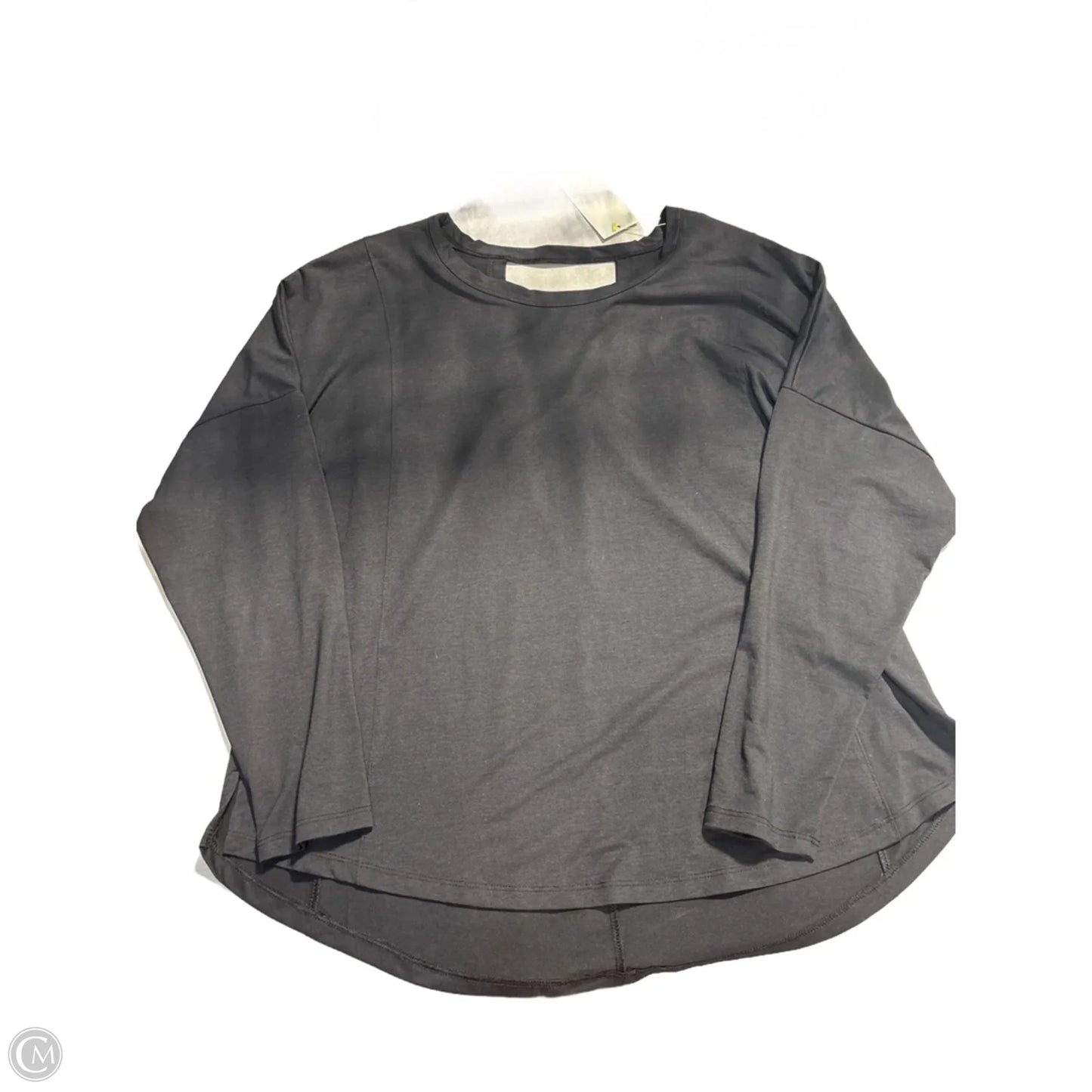 Athletic Top Long Sleeve Collar By All In Motion In Black, Size: Xl