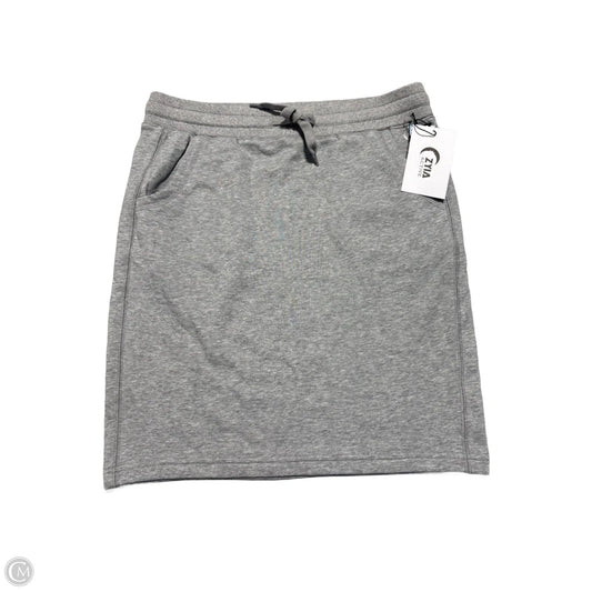 Athletic Skirt By Zyia In Grey, Size: L