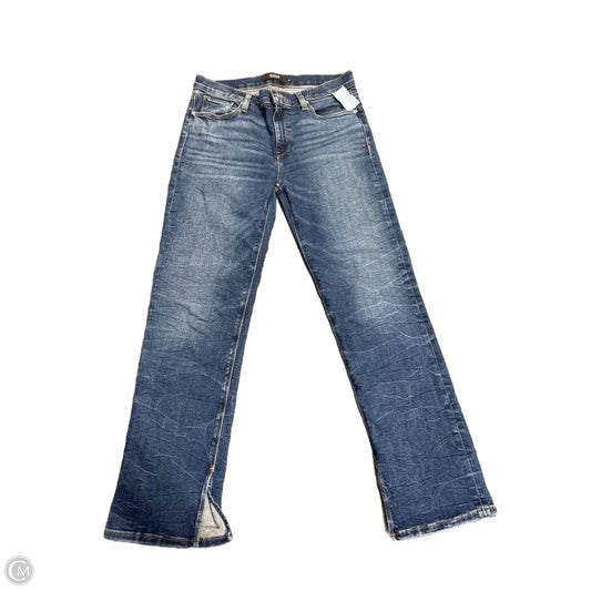 Jeans Straight By Hudson In Blue Denim, Size: 6