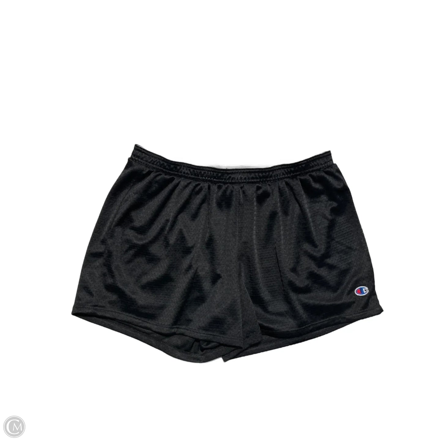 Athletic Shorts By Champion In Black, Size: L