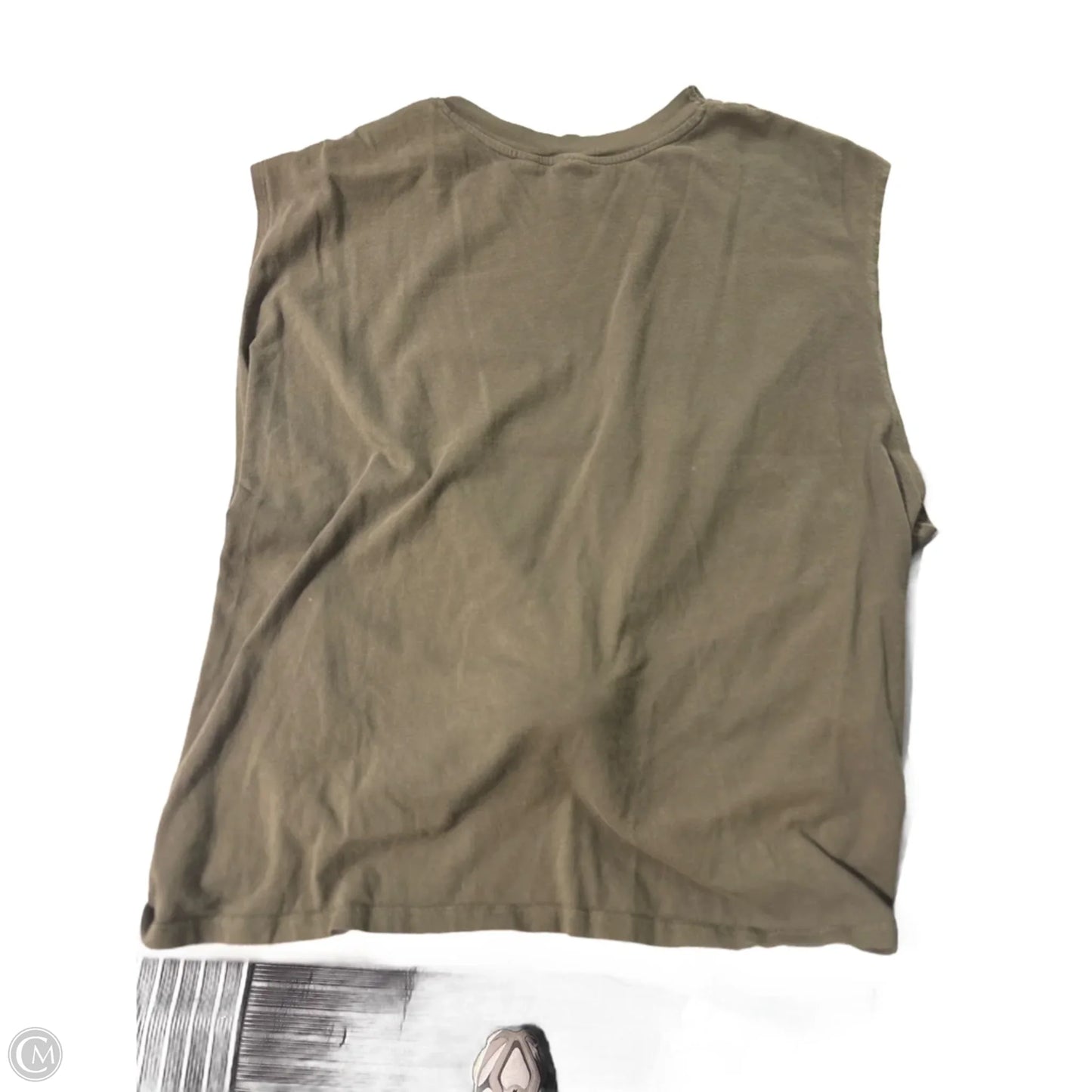 Tank Top By Junk Food In Green, Size: 2x