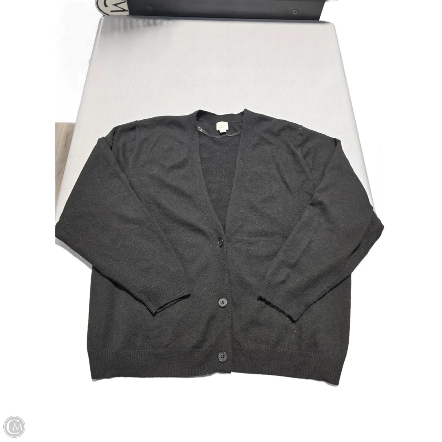 Cardigan By A New Day In Black, Size: Xxl