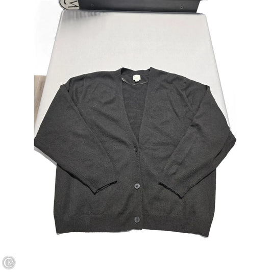 Cardigan By A New Day In Black, Size: Xxl