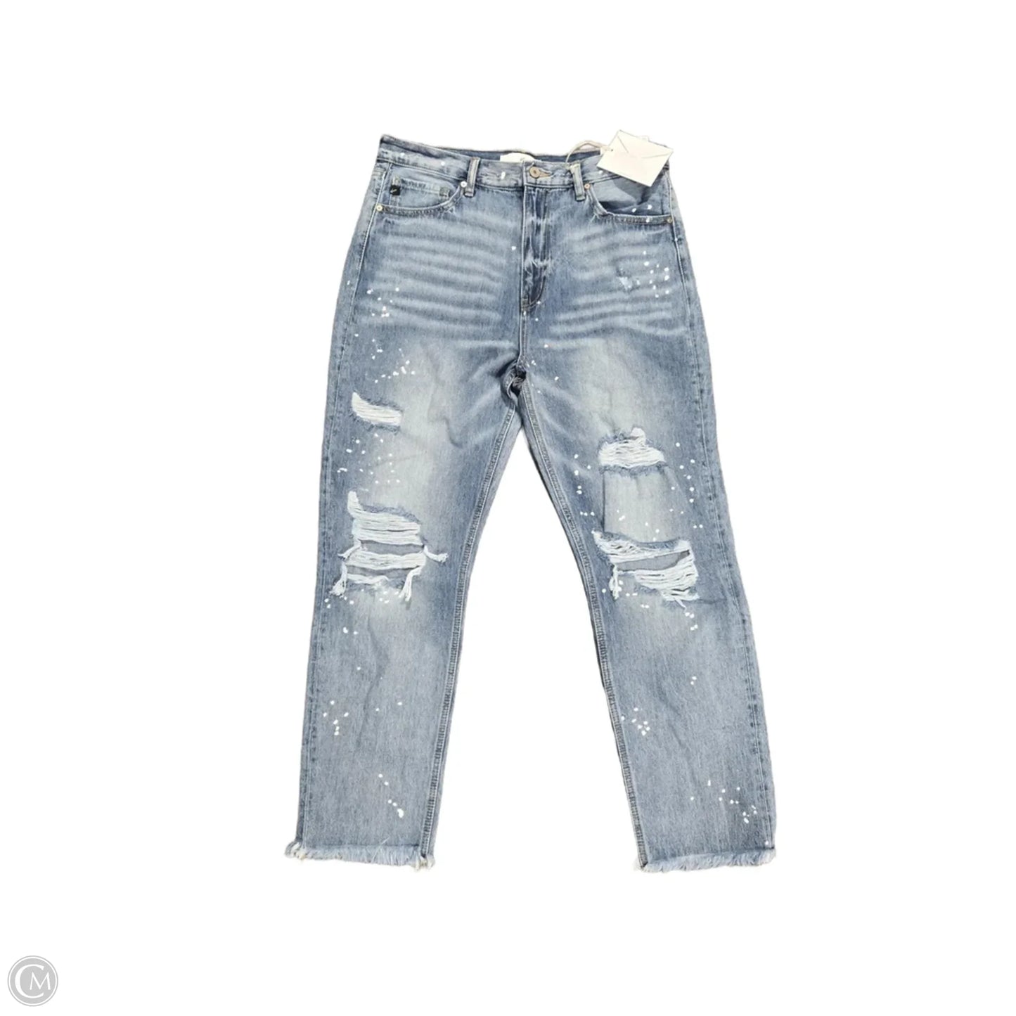 Jeans Straight By Kancan In Blue Denim, Size: 10