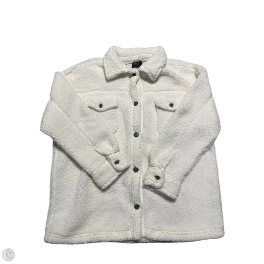 Top Long Sleeve By 32 Degrees In Cream, Size: M