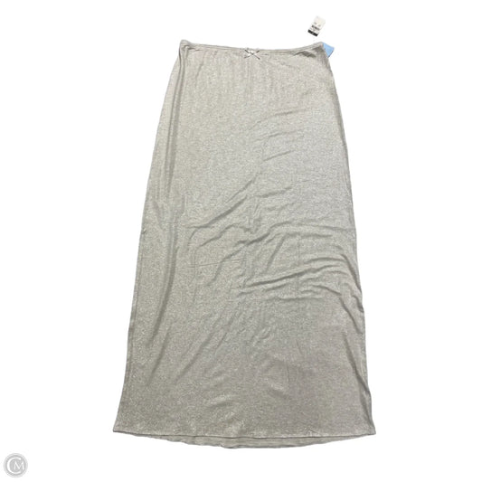 Skirt Midi By Aerie In Gold, Size: Sp