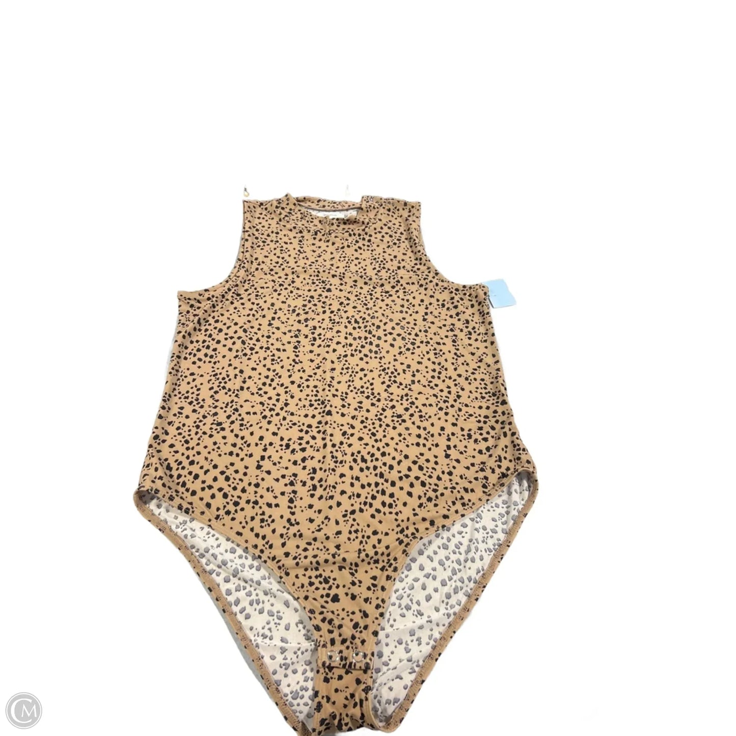 Bodysuit By Maurices In Animal Print, Size: Xl