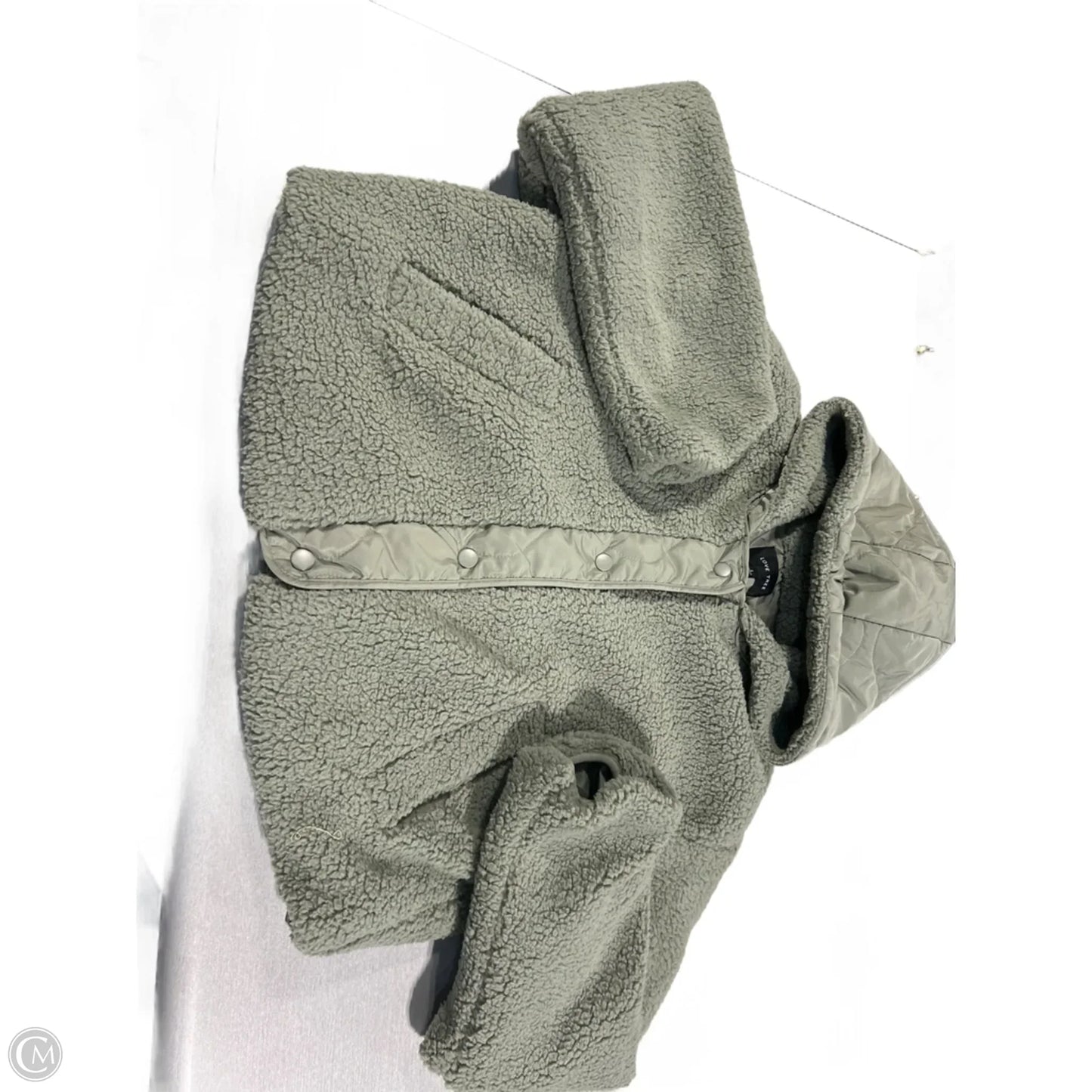 Coat Puffer & Quilted By Love Tree In Green, Size: L