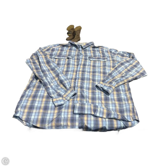 Top Long Sleeve By Columbia In Blue, Size: Xl