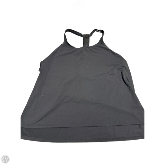 Athletic Tank Top By Fabletics In Black, Size: M