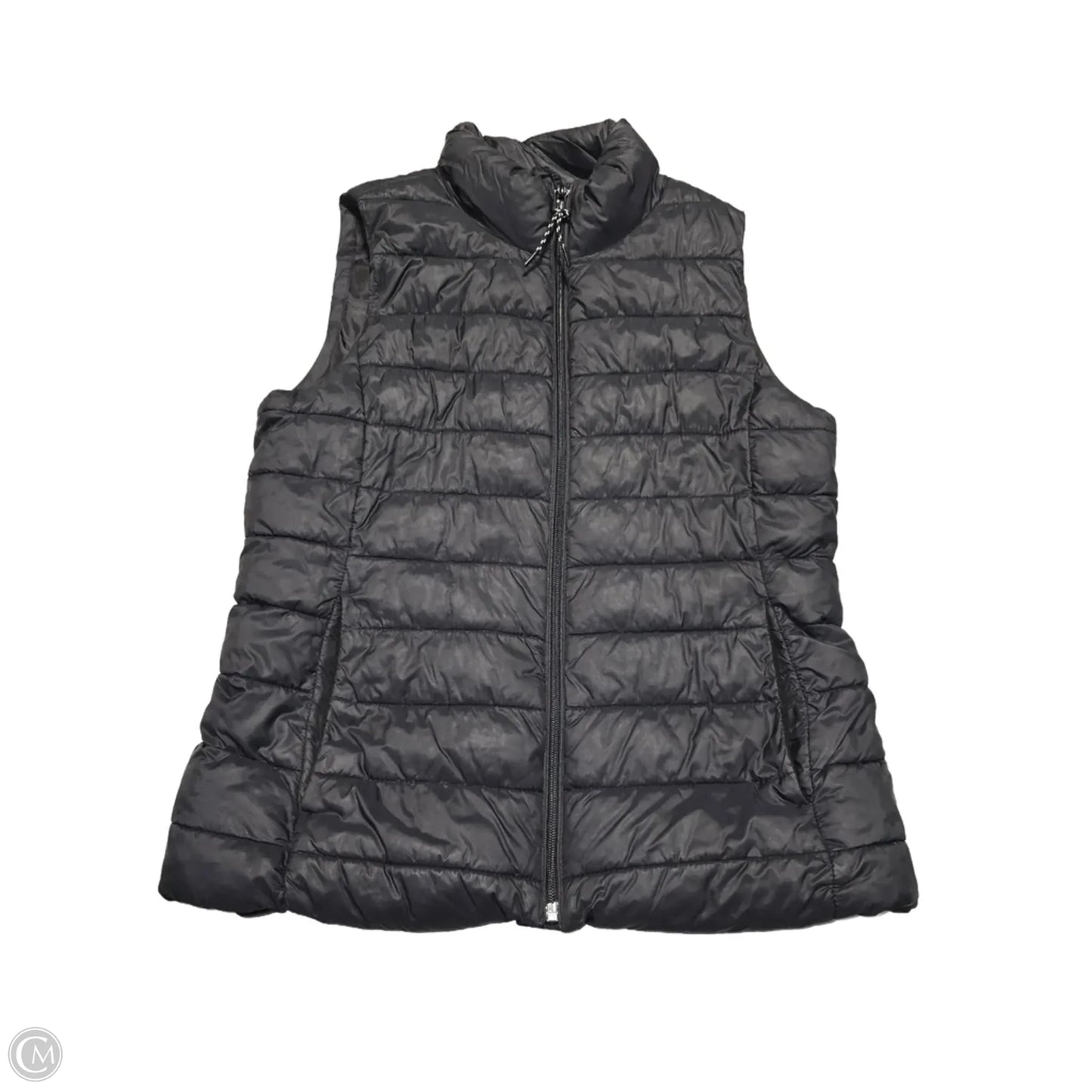 Vest Puffer & Quilted By Gap In Black, Size: S