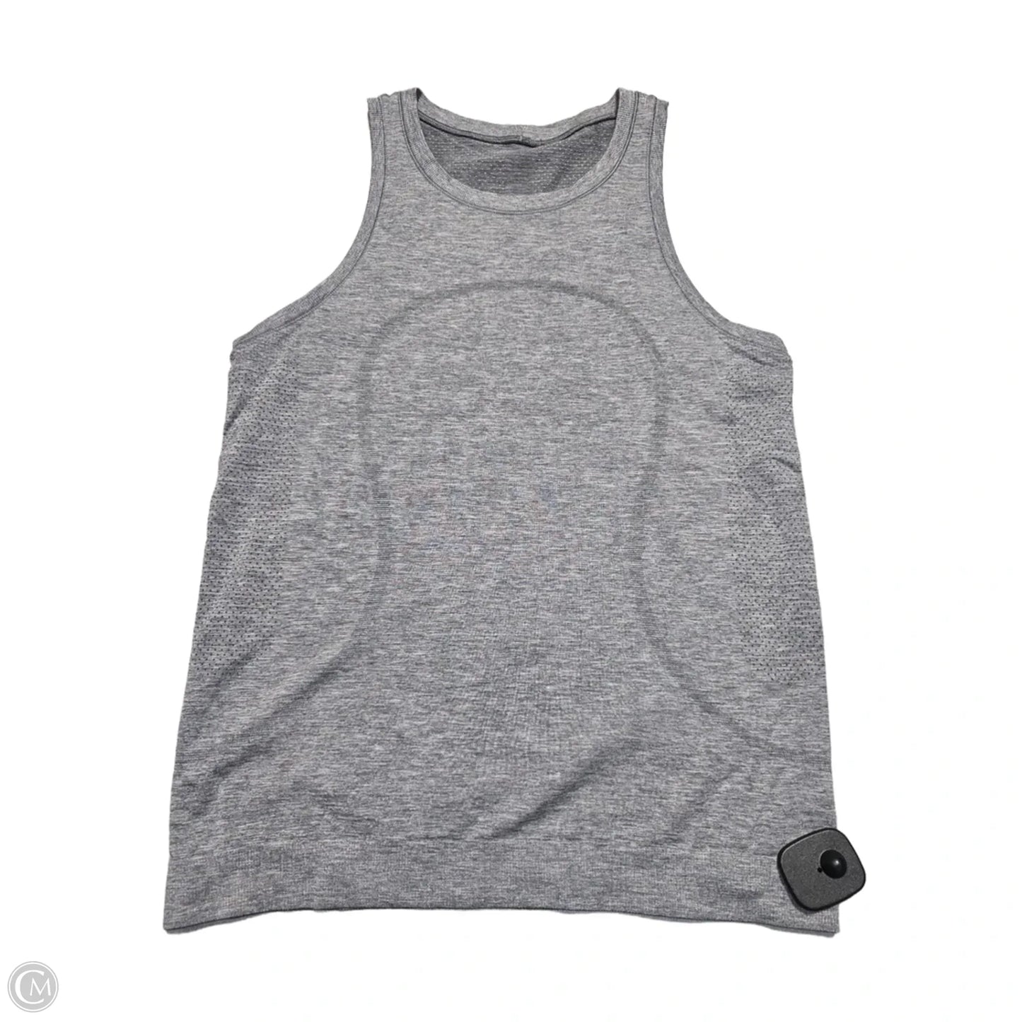 Athletic Tank Top By Lululemon In Grey, Size: M