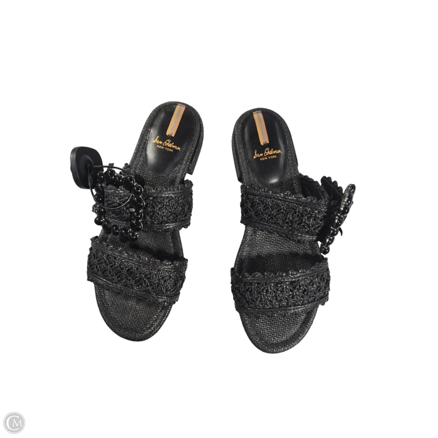 Sandals Flats By Sam Edelman In Black, Size: 8.5