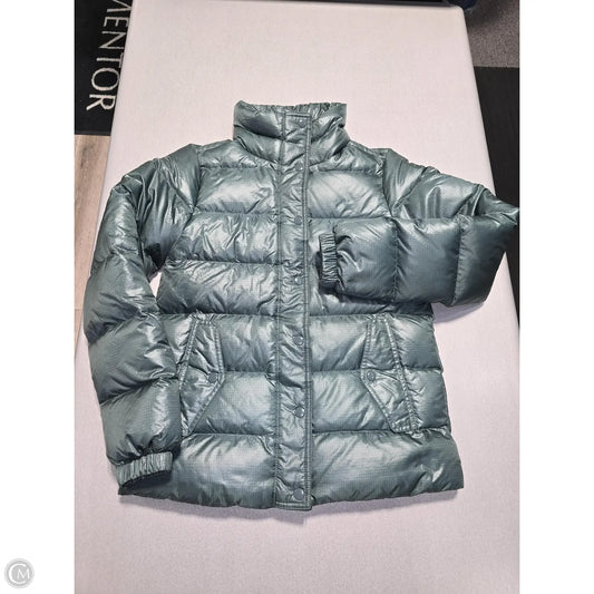 Coat Puffer & Quilted By J. Crew In Blue, Size: Xs