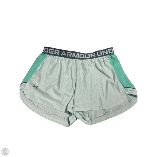 Athletic Shorts By Under Armour In Blue, Size: L