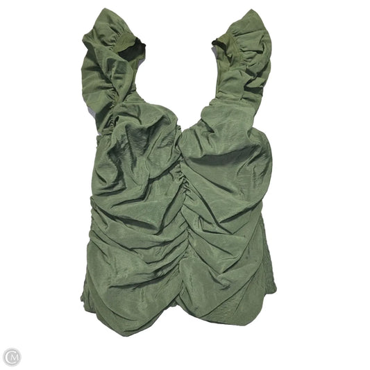 Tank Top By Gap In Green, Size: M
