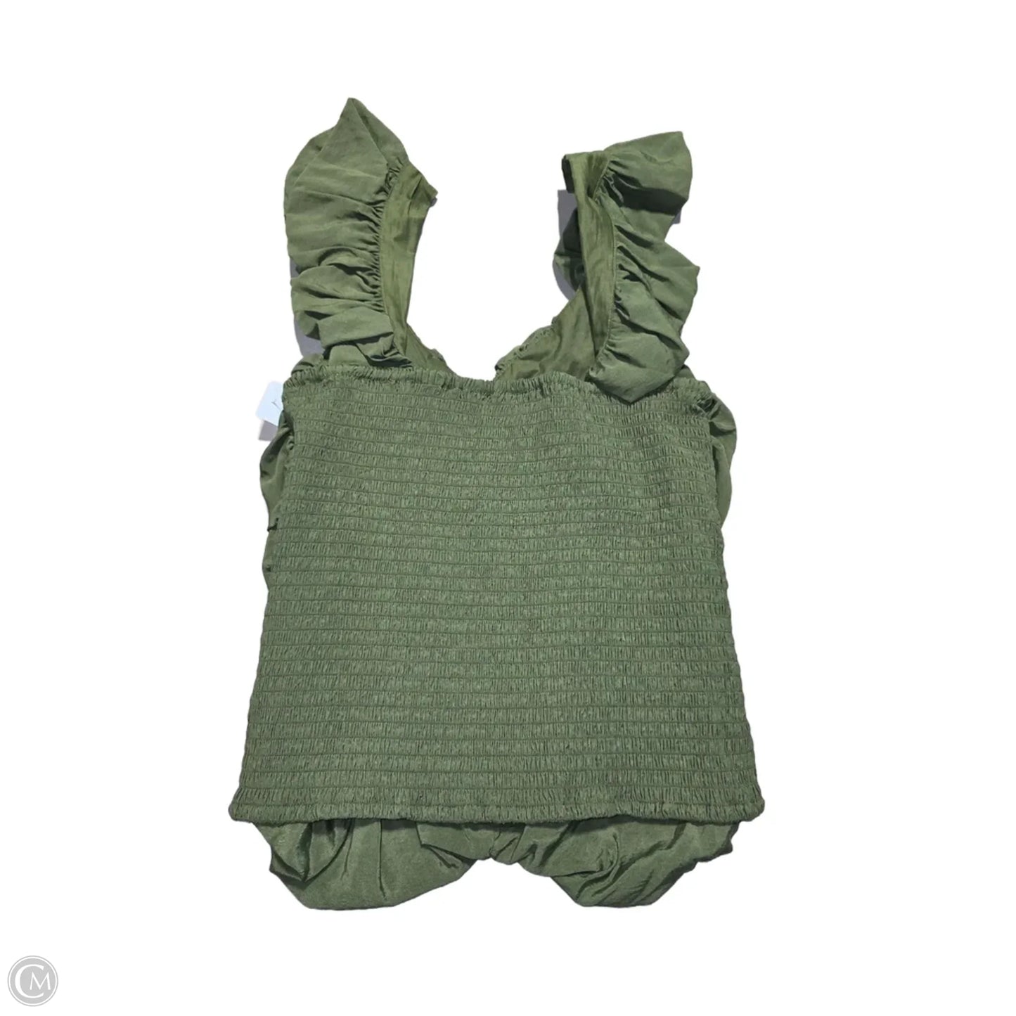 Tank Top By Gap In Green, Size: M