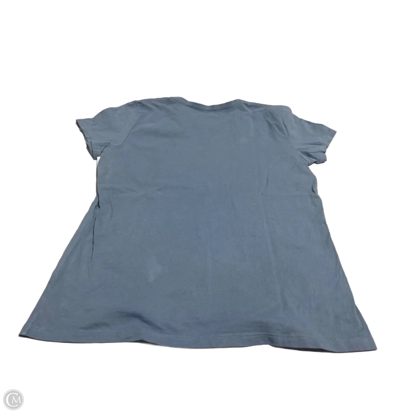 Top Short Sleeve By Life Is Good In Blue, Size: L
