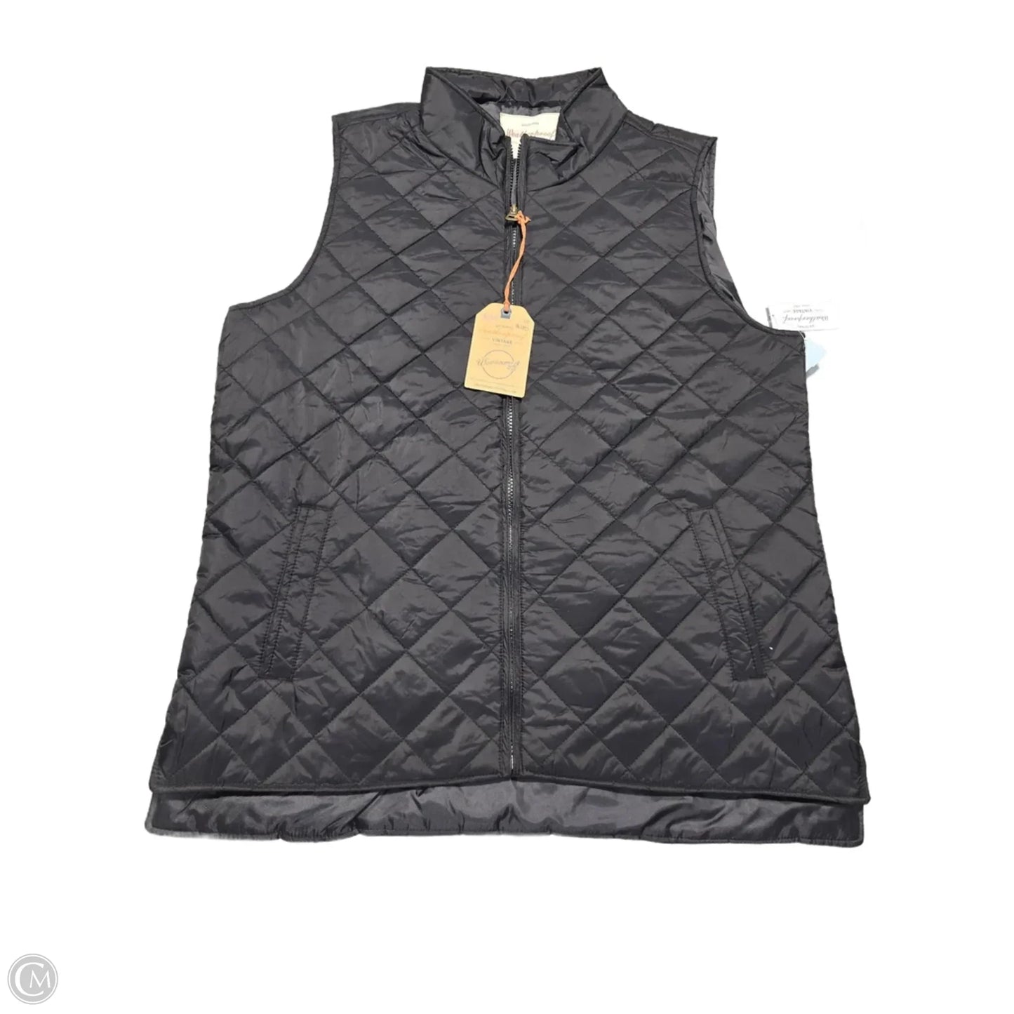 Vest Puffer & Quilted By Weatherproof In Black, Size: Xxl