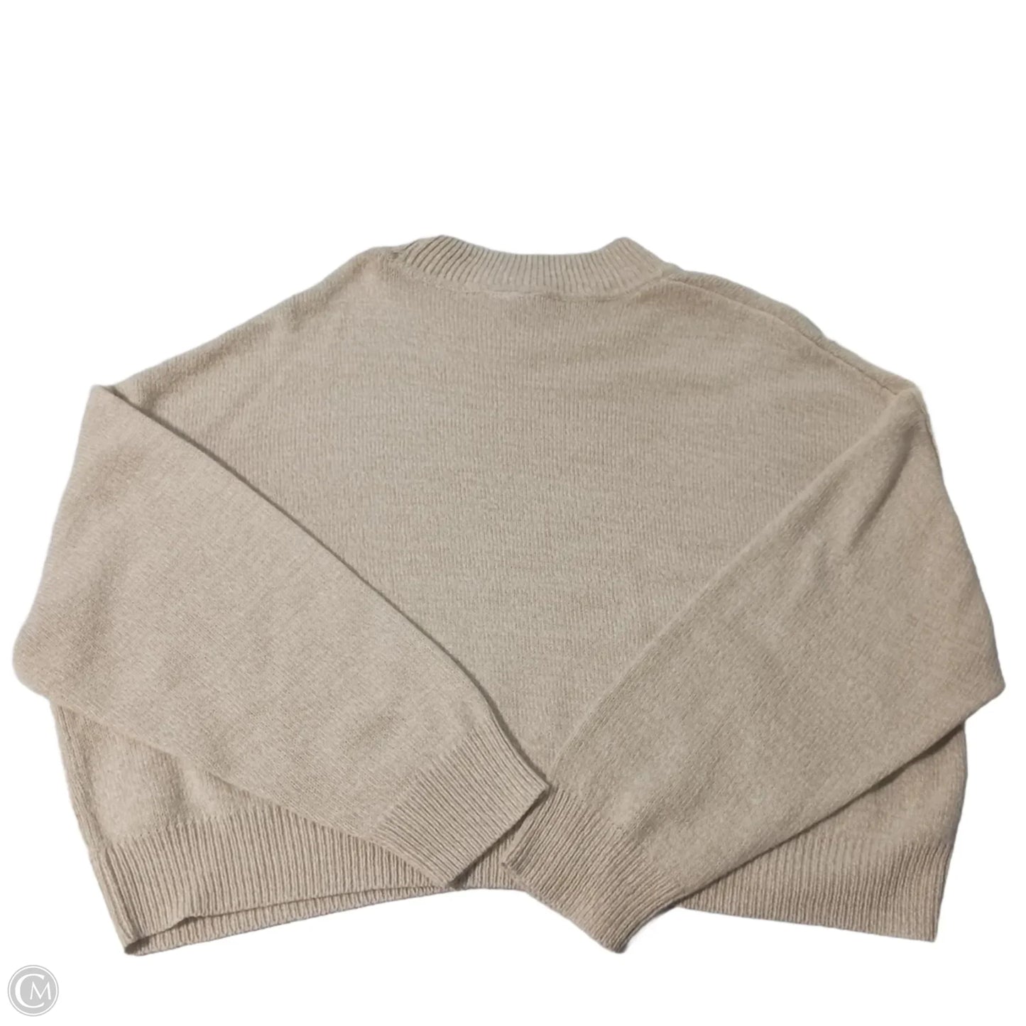 Top Long Sleeve By Divided In Tan, Size: Xl