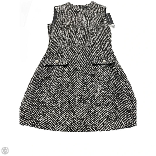 Dress Casual Short By French Connection In Black & White, Size: Xs