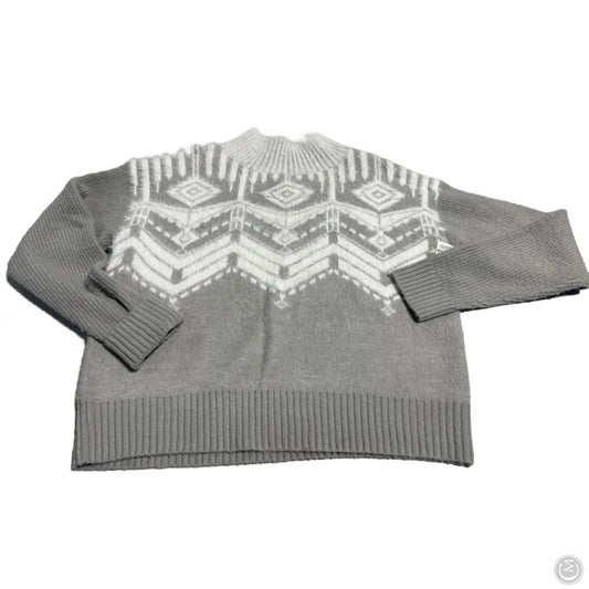 Sweater By Alya In Grey & White, Size: L