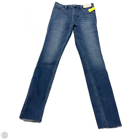 Jeans Straight By Abercrombie And Fitch In Blue Denim, Size: 6