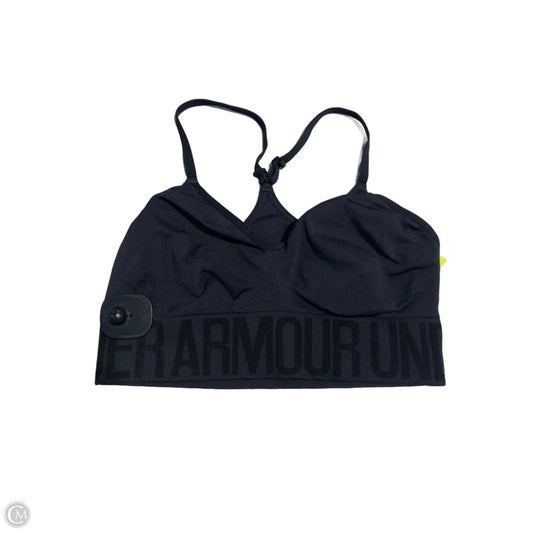 Athletic Bra By Under Armour In Black, Size: L