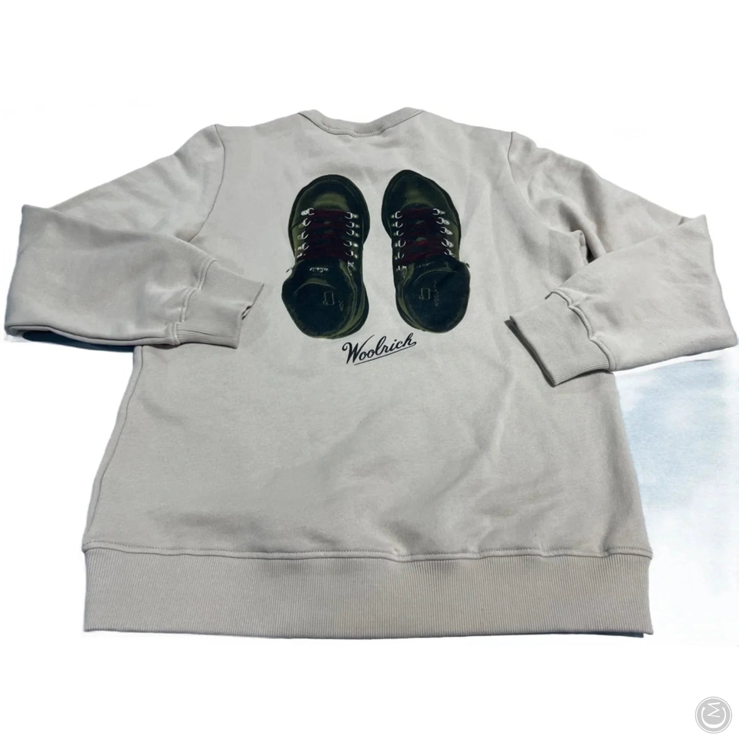 Top Long Sleeve By Woolrich In Tan, Size: S