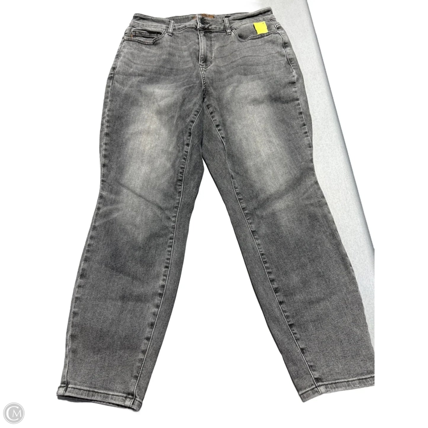 Jeans Straight By Judy Blue In Grey, Size: 14