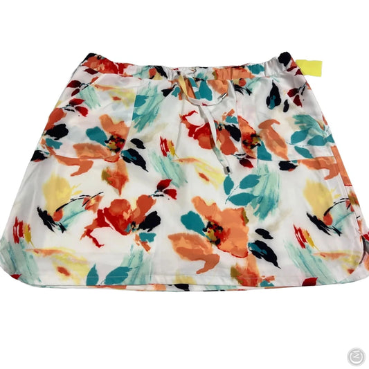 Skort By Chicos In White, Size: Xl