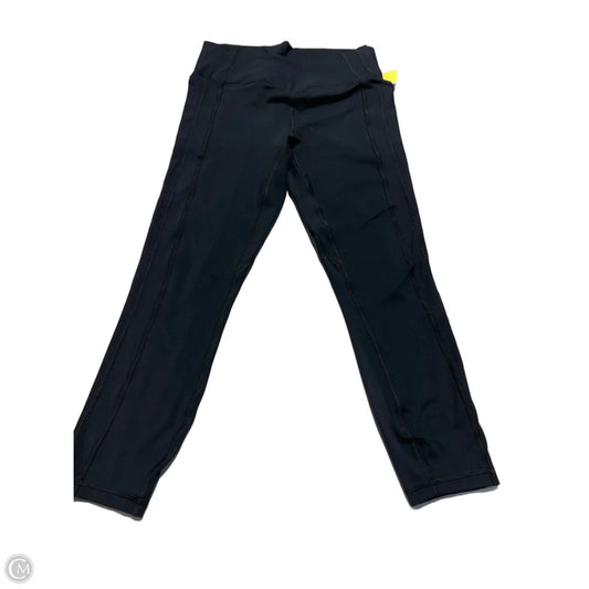 Athletic Leggings By Under Armour In Black, Size: M