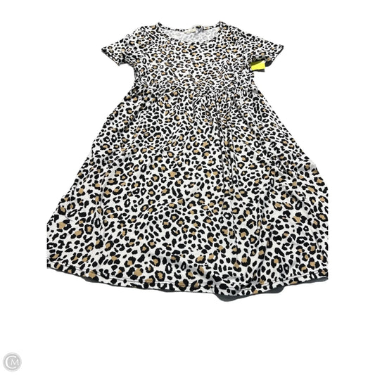 Dress Casual Midi By Les Amis In Animal Print, Size: S