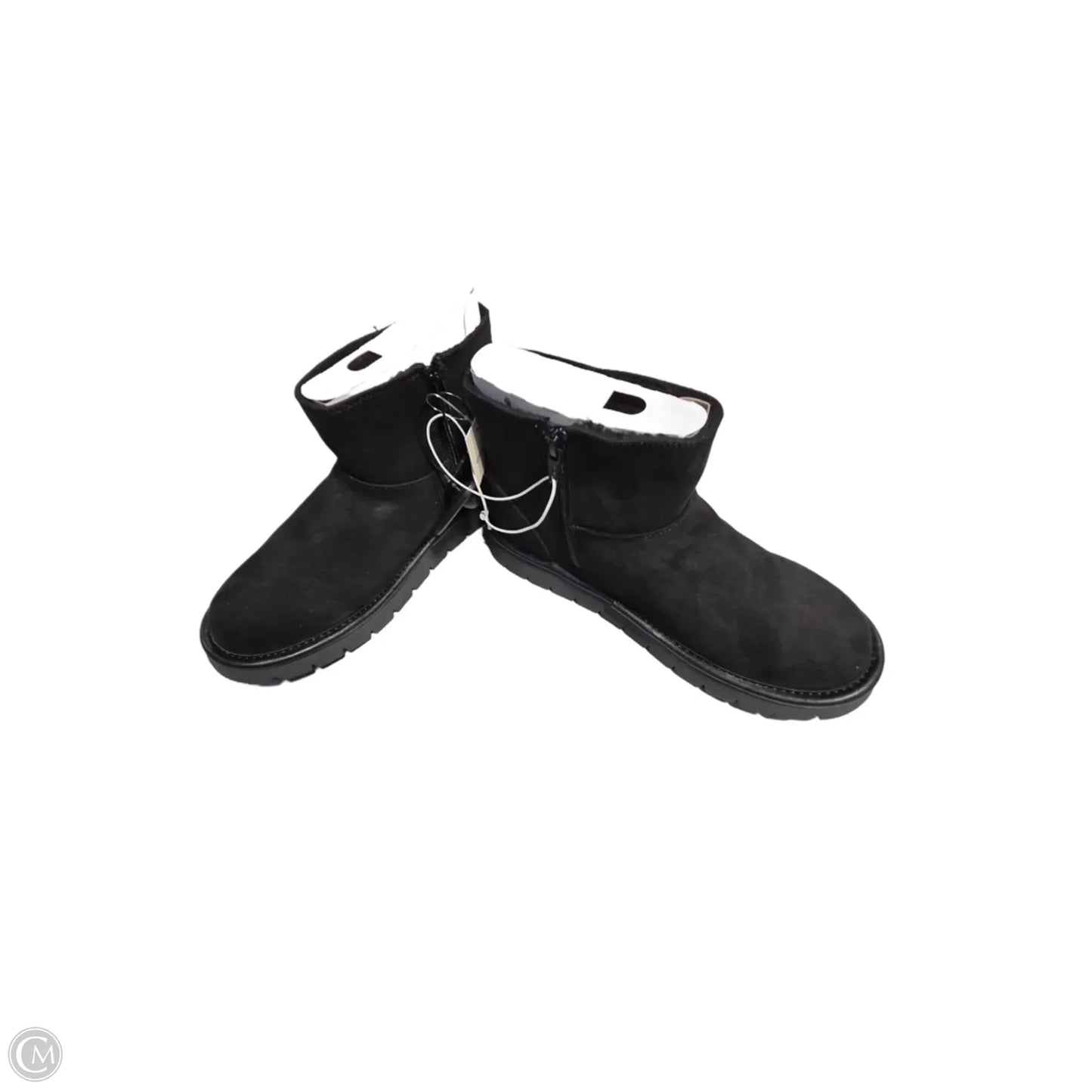 Boots Ankle Flats By Universal Thread In Black, Size: 8