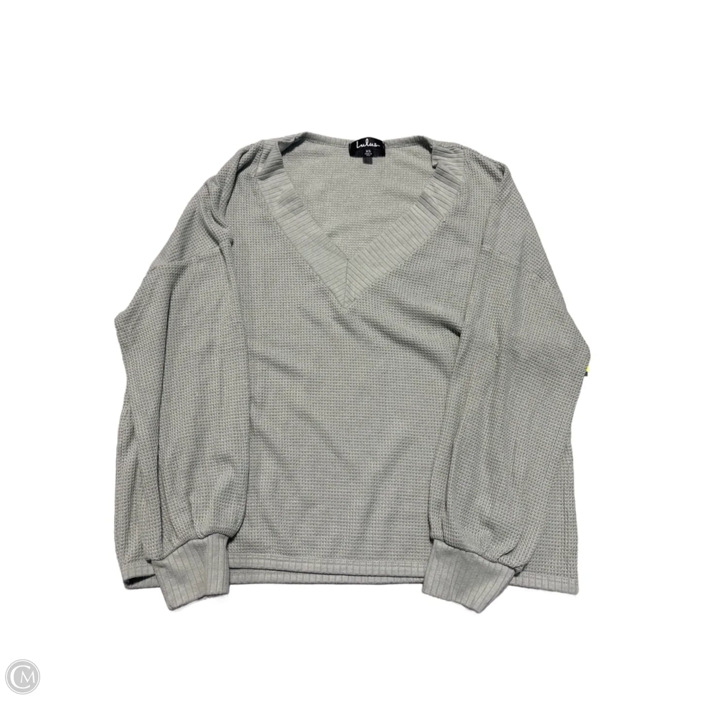 Top Long Sleeve By Lulus In Green, Size: Xs