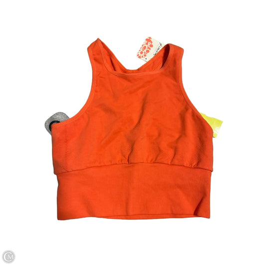 Athletic Bra By Free People In Orange, Size: Xs