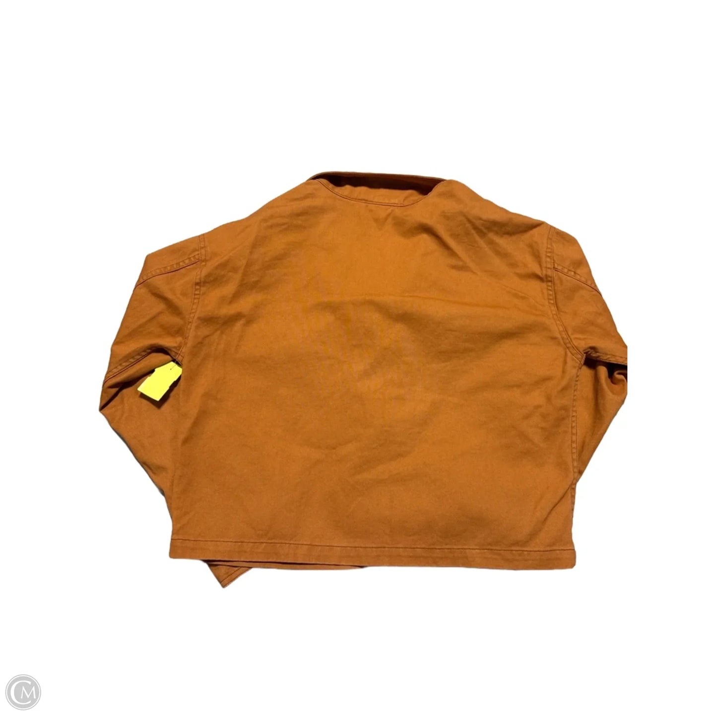 Jacket Denim By Ana In Orange, Size: M