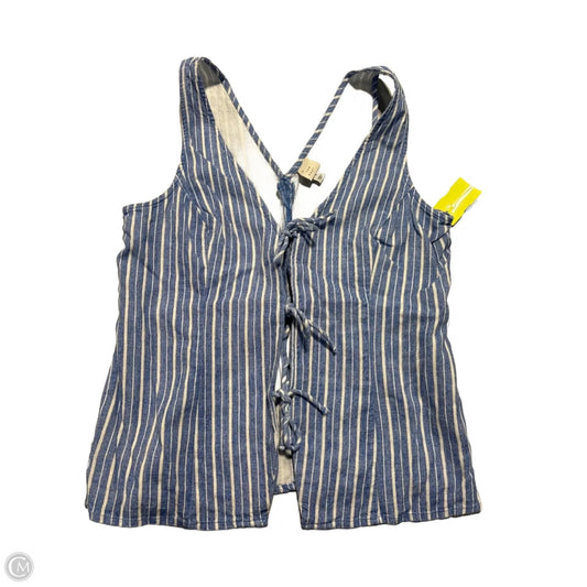 Top 2pc Sleeveless By A New Day In Blue, Size: S