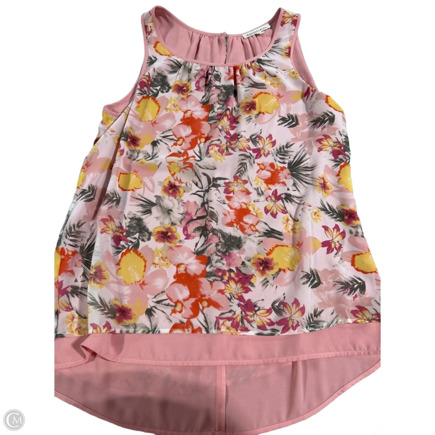 Tank Top By Daniel Rainn In Pink, Size: S