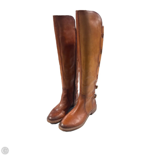 Boots Knee Flats By Gianni Bini In Brown, Size: 8