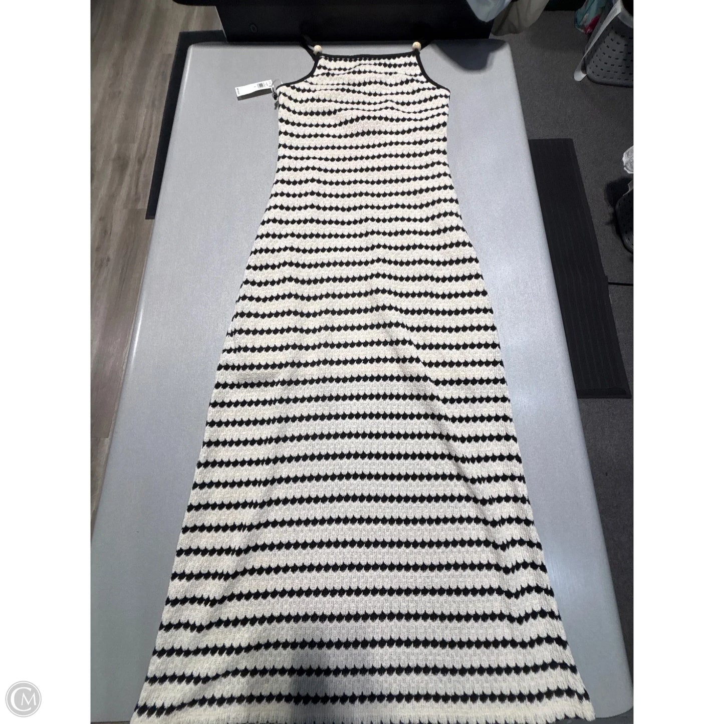Dress Casual Maxi By 1.state In Black & Cream, Size: Xs