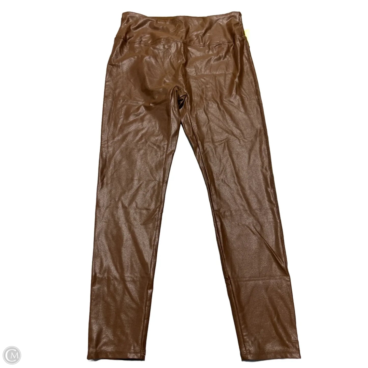 Athletic Leggings By Cmc In Brown, Size: M