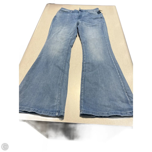 Jeans Boot Cut By Cmc In Blue Denim, Size: 12