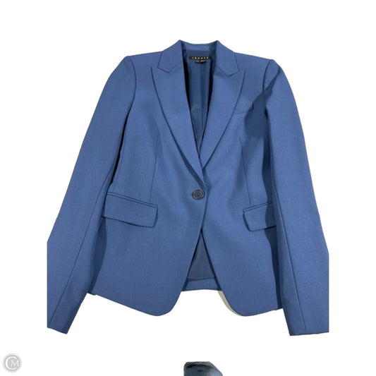 Blazer By Theory In Blue, Size: Xs