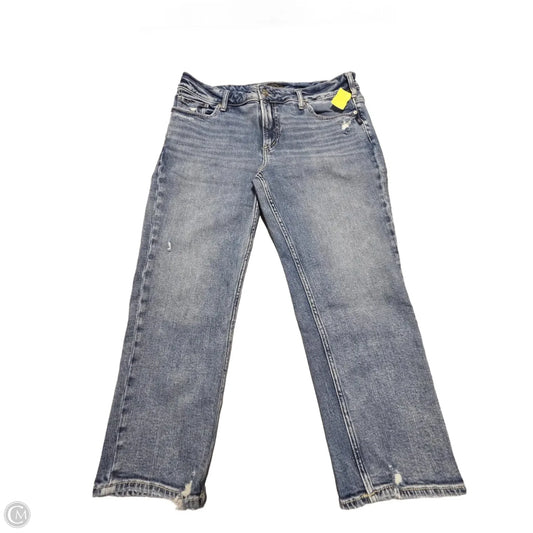 Jeans Straight By Silver In Blue Denim, Size: 12