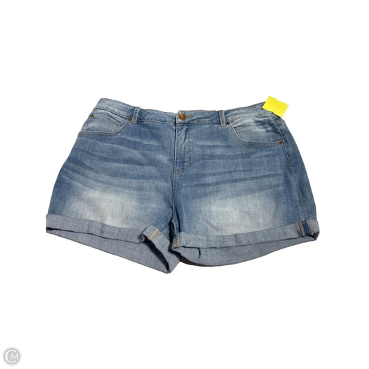 Shorts By Time And Tru In Blue Denim, Size: 20
