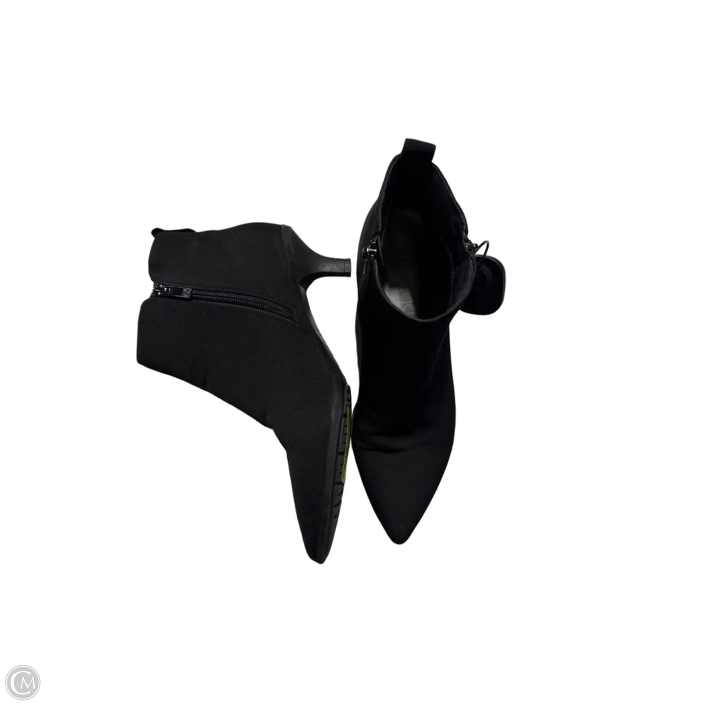 Boots Ankle Heels By Anne Klein In Black, Size: 9