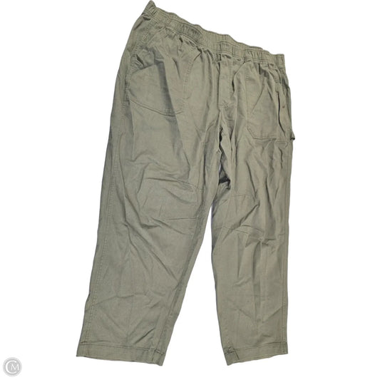 Pants Linen By Old Navy In Green, Size: 2x